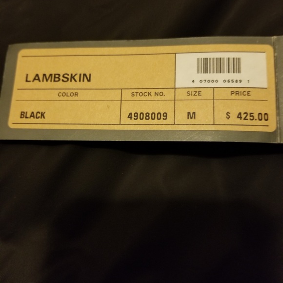 ✨Host ✅ Pick✨ Brand New! Johnson & Murphy Lambskin Genuine Leather Jacket - Picture 7 of 8